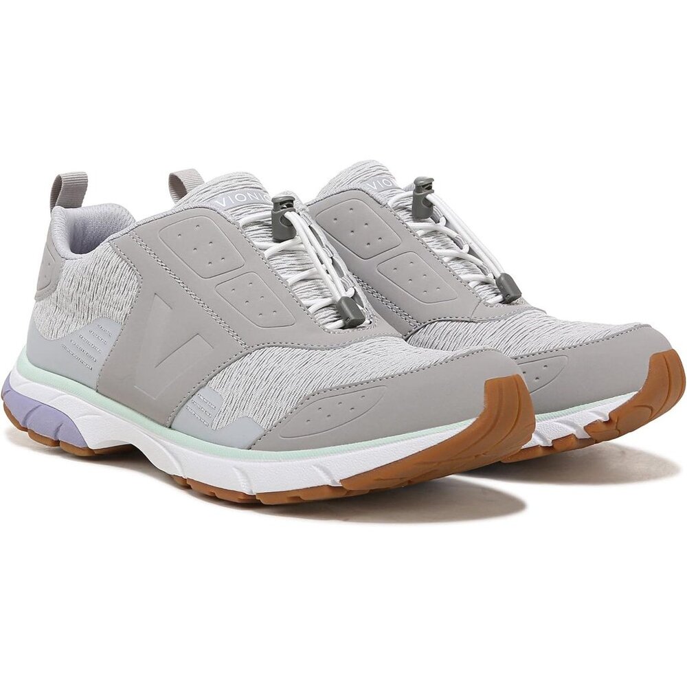 Vionic Women's Deon Shoes Light Grey Size 7 NEW